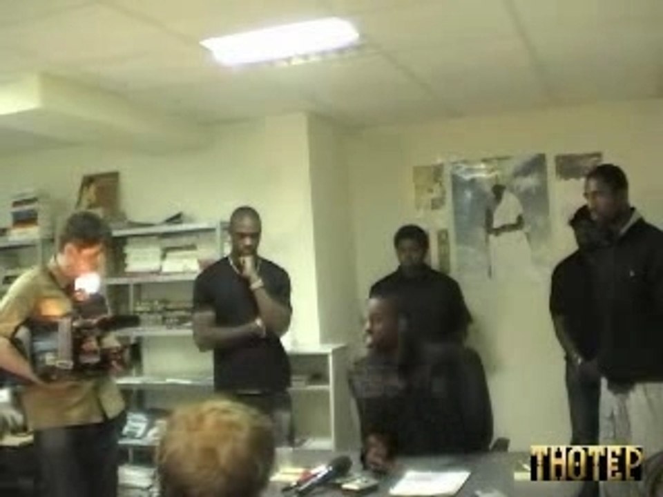 Conférence de presse Kémi Séba du 26 juillet 2006 (2/4)