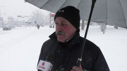 Vazhdojnë reshjet e borës, kjo është gjendja e rrugëve në Gjakovë-Lajme