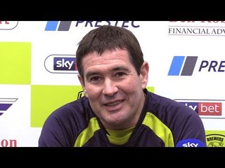 Nigel Clough Full Pre-Match Press Conference - Manchester City v Burton - Carabao Cup Semi-Final