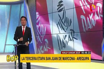 Dakar 2019: lo mejor de la Etapa 3 Marcona-Arequipa del rally