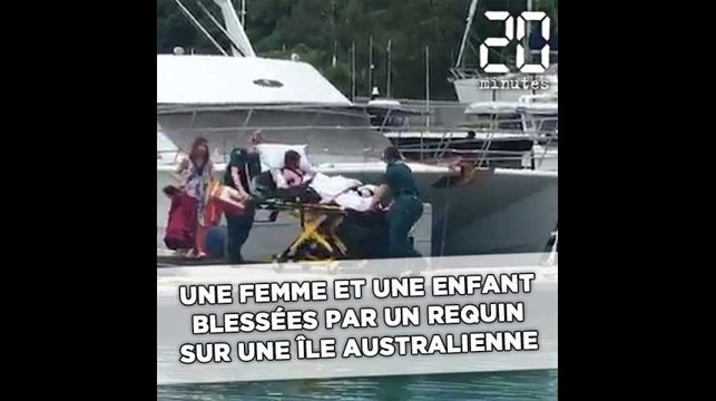 Une femme et un enfant blessés par un requin sur une île australienne
