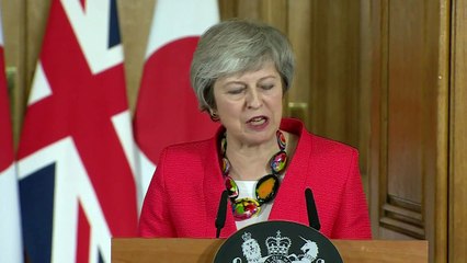 May: 'Relationship with Japan is increasingly important'