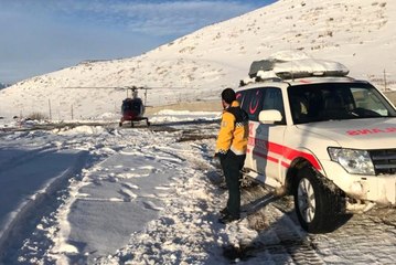 73 Yaşındaki Hasta Ambulans Helikopterle Kurtarıldı