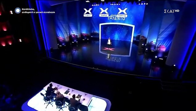 Magician Does Cool Card Tricks With Judges on Got Talent Greece Magicians Got Talent