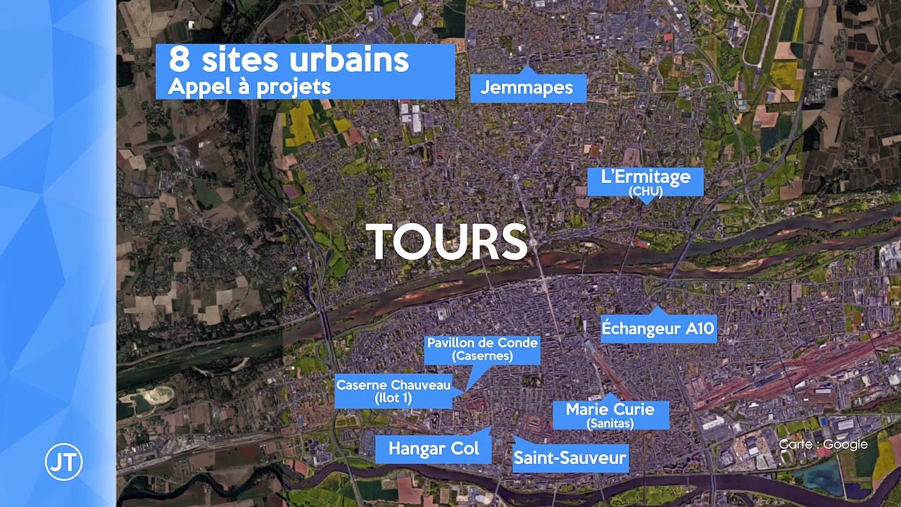 Tours: un appel à idées pour 8 sites en friche - 10/01/2019