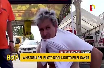 Dakar 2019: la historia de Nicola Dutto, el primer piloto parapléjico en el rally