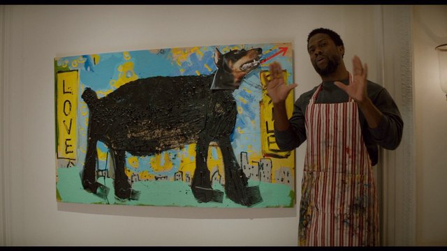 Kevin Hart Shows Off His Art To Bryan Cranston In 'The Upside'