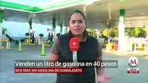 Venden en 40 pesos el litro de gasolina en Guanajuato