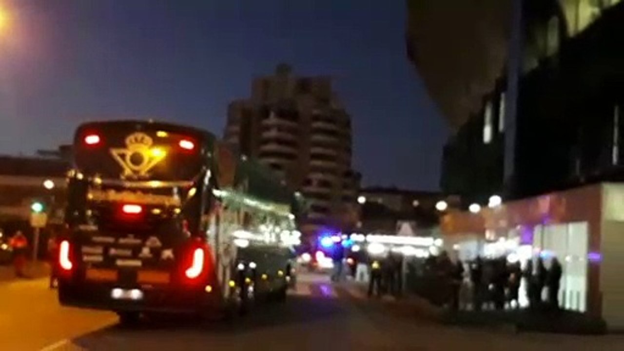 Betis-Real Sociedad (Copa del Rey 2018:19): Llegada del Betis