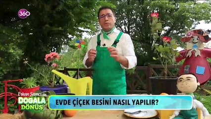 Evde çiçek besini nasıl yapılır?