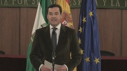 Juanma Moreno gobernará en Andalucía en coalición con Cs y apoyado por Vox