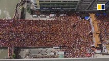Incredible scenes from Manila's Black Nazarene procession'