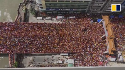 Incredible scenes from Manila's Black Nazarene procession'