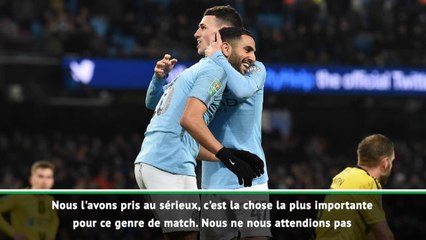 League Cup - Guardiola : "On ne s'attendait pas à marquer autant de buts"