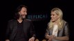 Alice Eve And Keanu Reeves Sit Down For 'Replicas'