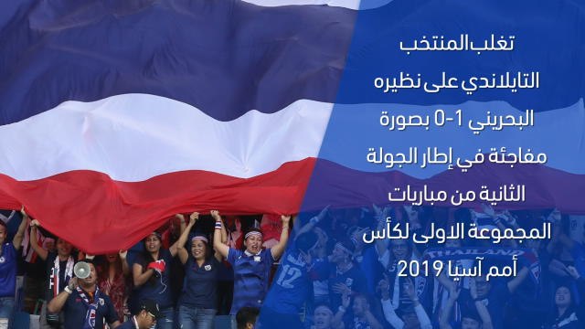 كأس آسيا 2019- تايلاند 1-0 البحرين