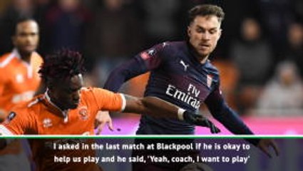 I respect Ramsey's decision - Emery on Juventus move