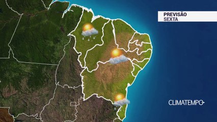 Previsão Nordeste – Ar seco volta a predominar em algumas áreas