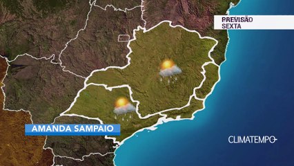 Previsão Sudeste – Condições para chuva aumentam no ES
