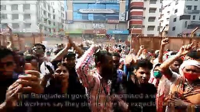 Garment wage protests rock Bangladesh for fifth day