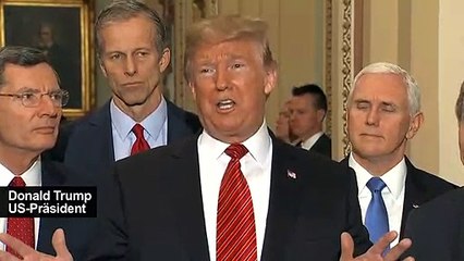 "Reine Zeitverschwendung": Trump verlässt Treffen mit Demokraten