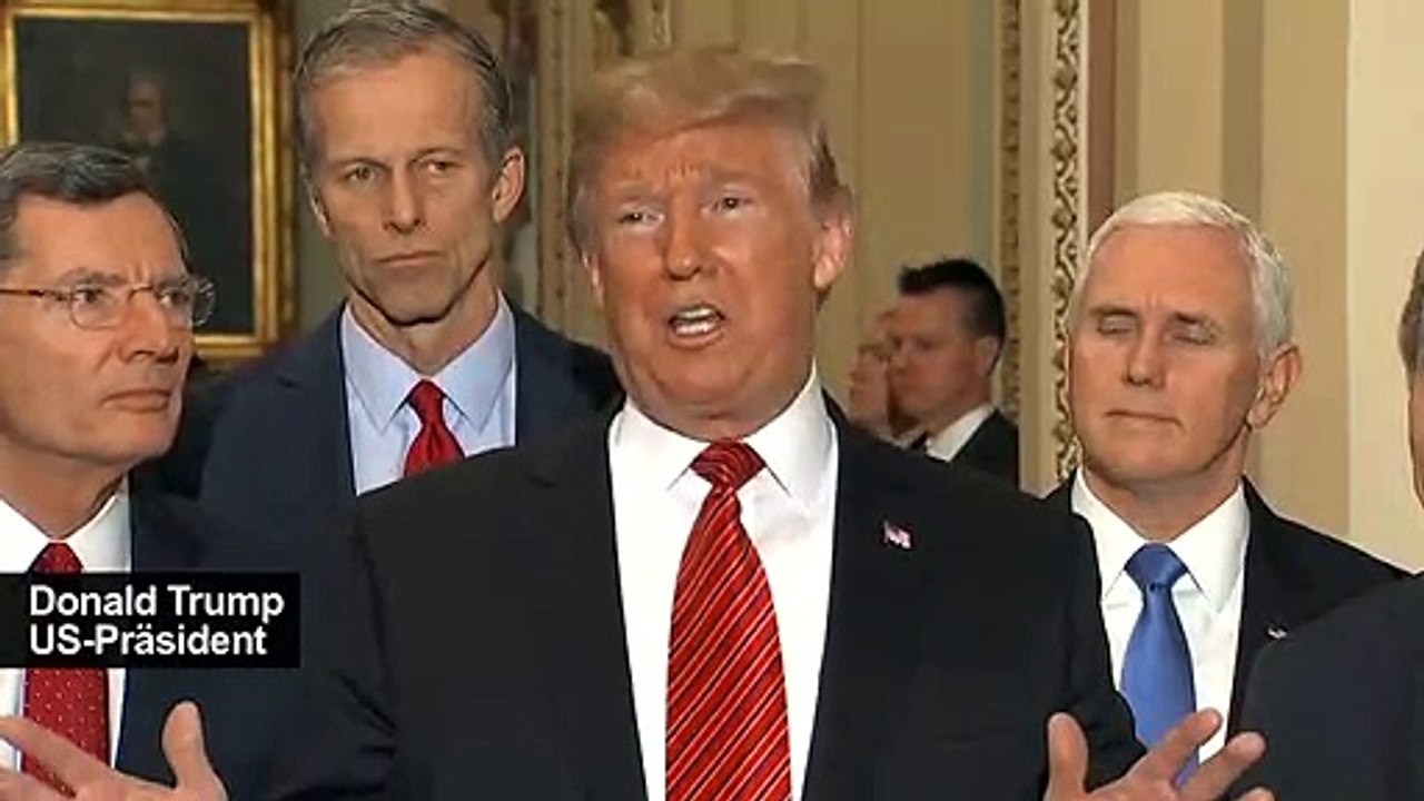 'Reine Zeitverschwendung': Trump verlässt Treffen mit Demokraten