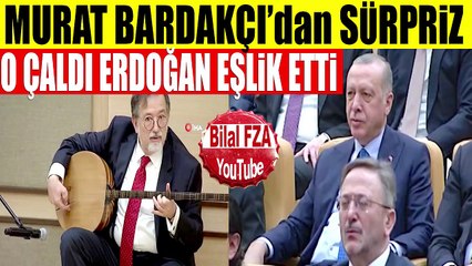 Murat Bardakçı Erdoğanı Böyle Sevindirdi Sahneye Çıktı Tambur Çaldı Erdoğan Eşlik Etti