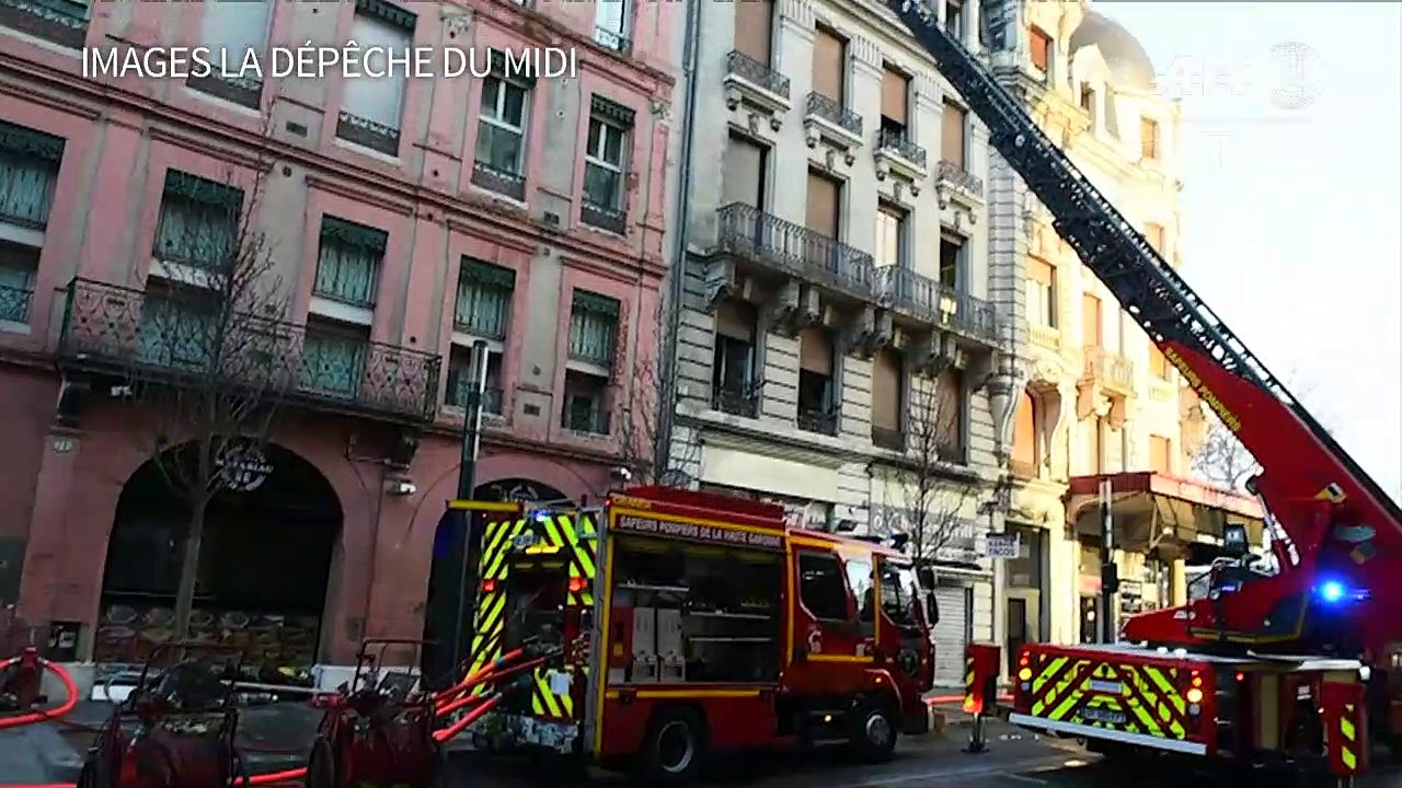 Toulouse: 20 blessés dans l'incendie d'un immeuble