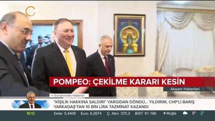 ABD Dışişleri Bakanı Mike Pompeo: ABD, Suriye'den çekilecek