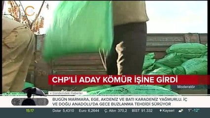 CHP'li aday kömür işine girdi