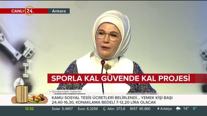 Erdoğan: Spor, sizden belli davranışları geliştirmenizi bekler