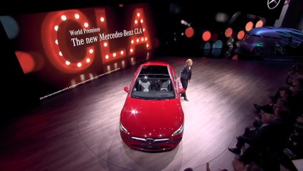 World premiere of the Mercedes-Benz CLA at the CES - Best-Of