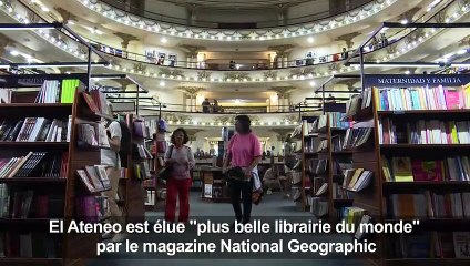 Argentine: El Ateneo nommée "plus belle librairie" du monde