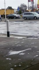 Man Escapes Via Big Rig to Avoid Sticky Situation