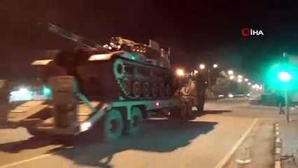 Kilis’ten Münbiç'e tank sevkiyatı