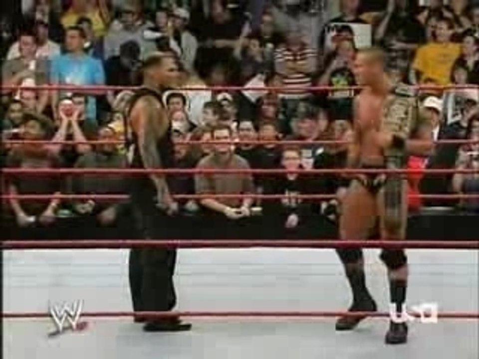 randy orton and jeff hardy...jeff and matt hardy segments