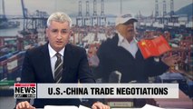 Trade negotiations with China having 