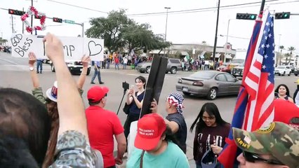 Trump visita fronteira com México