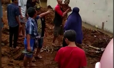 5 Anak Tertimbun Longsor Proyek Kereta, 1 Orang Tewas