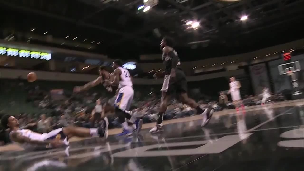Nick Johnson swats it away!