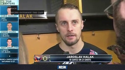 NESN Sports Today: Jaroslav Halak Laments Allowing Nicklas Backstrom's Game-Winning Goal