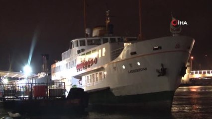 İstanbul'da Şehir Hatlarında Bazı Seferler İptal Edildi