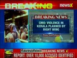 Sabarimala violence: Kerala CM blames Sangh Parivar for conspiring to create communal tension