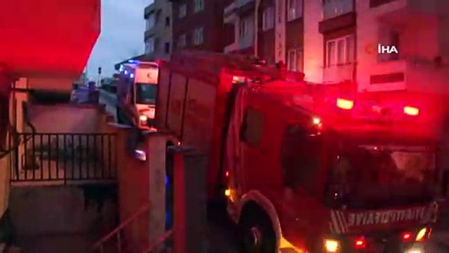 Maltepe'de genç kız düşen asansörde mahsur kaldı