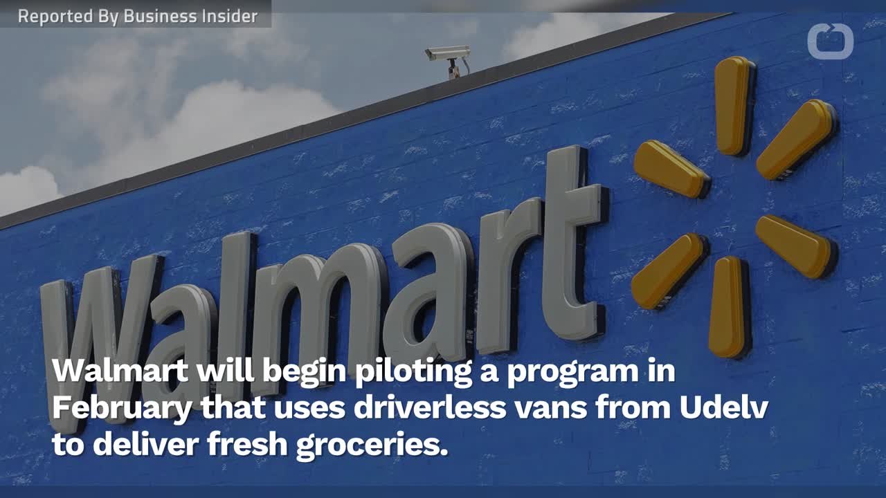 Walmart Piloting Another Autonomous Grocery Delivery Program