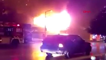 Bursa Balıkçıda Korkutan Yangın 2