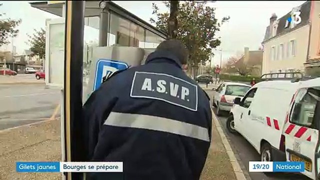 Bourges se prépare à l'arrivée possible des gilets jaunes samedi pour une grande manifestation