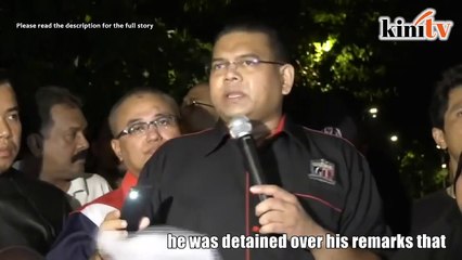Umno man detained under Sedition Act