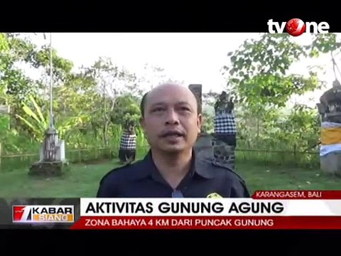 Erupsi Kamis Malam, Gunung Agung Siaga III