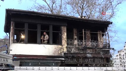 Tarihi Balıkçıdaki Yangının Boyutu Gün Ağarınca Ortaya Çıktı
